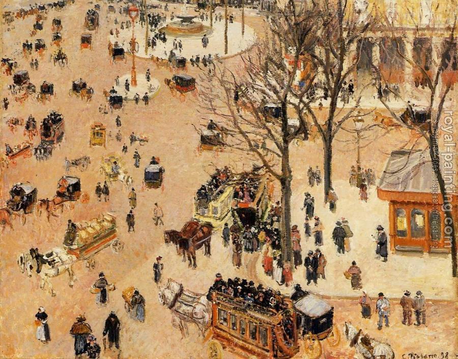 Camille Pissarro : Place du Theatre Francais